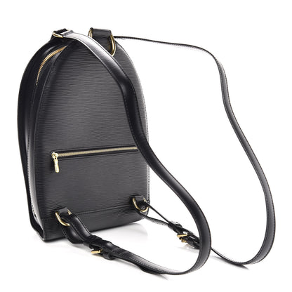 Louis Vuitton Epi Mabillon Backpack Black 3 of 9