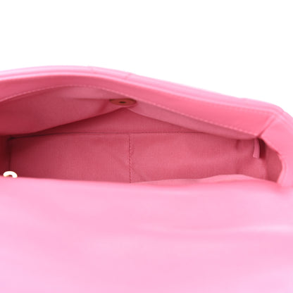 Chanel Lambskin Quilted Medium Chanel 19 Flap Pink 9 of 19