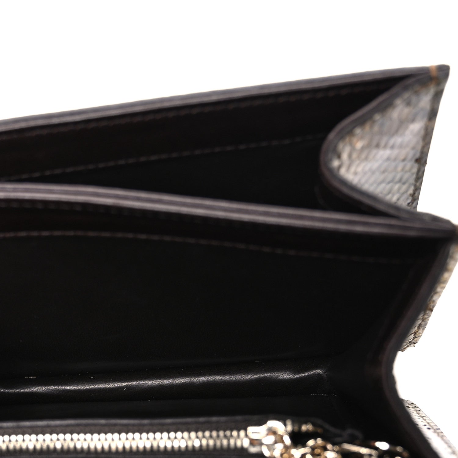 Gucci Snakeskin Small 1973 Top Handle Bag Yellow 5 of 10