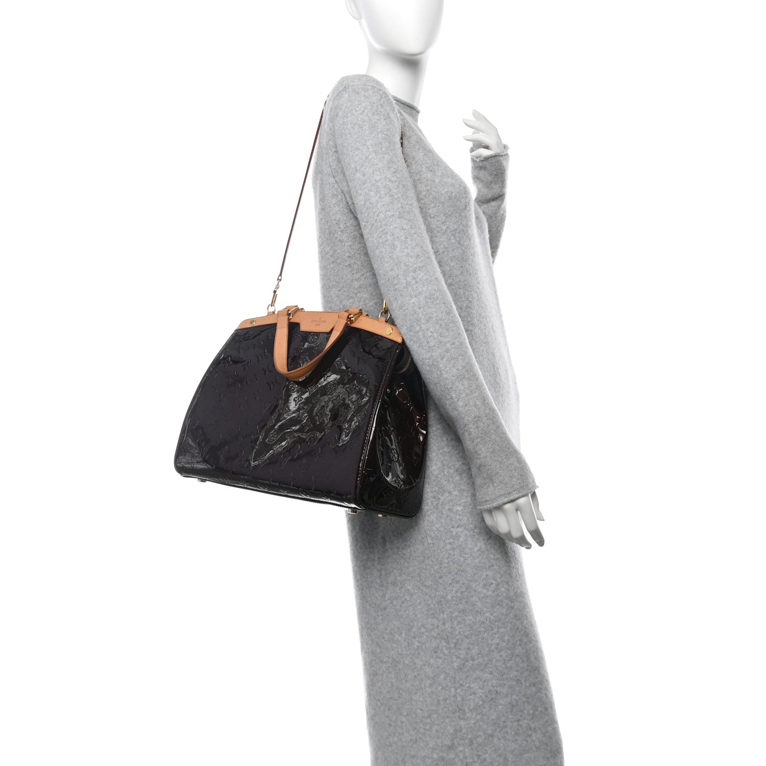 Louis Vuitton Vernis Brea GM Amarante 2 of 13