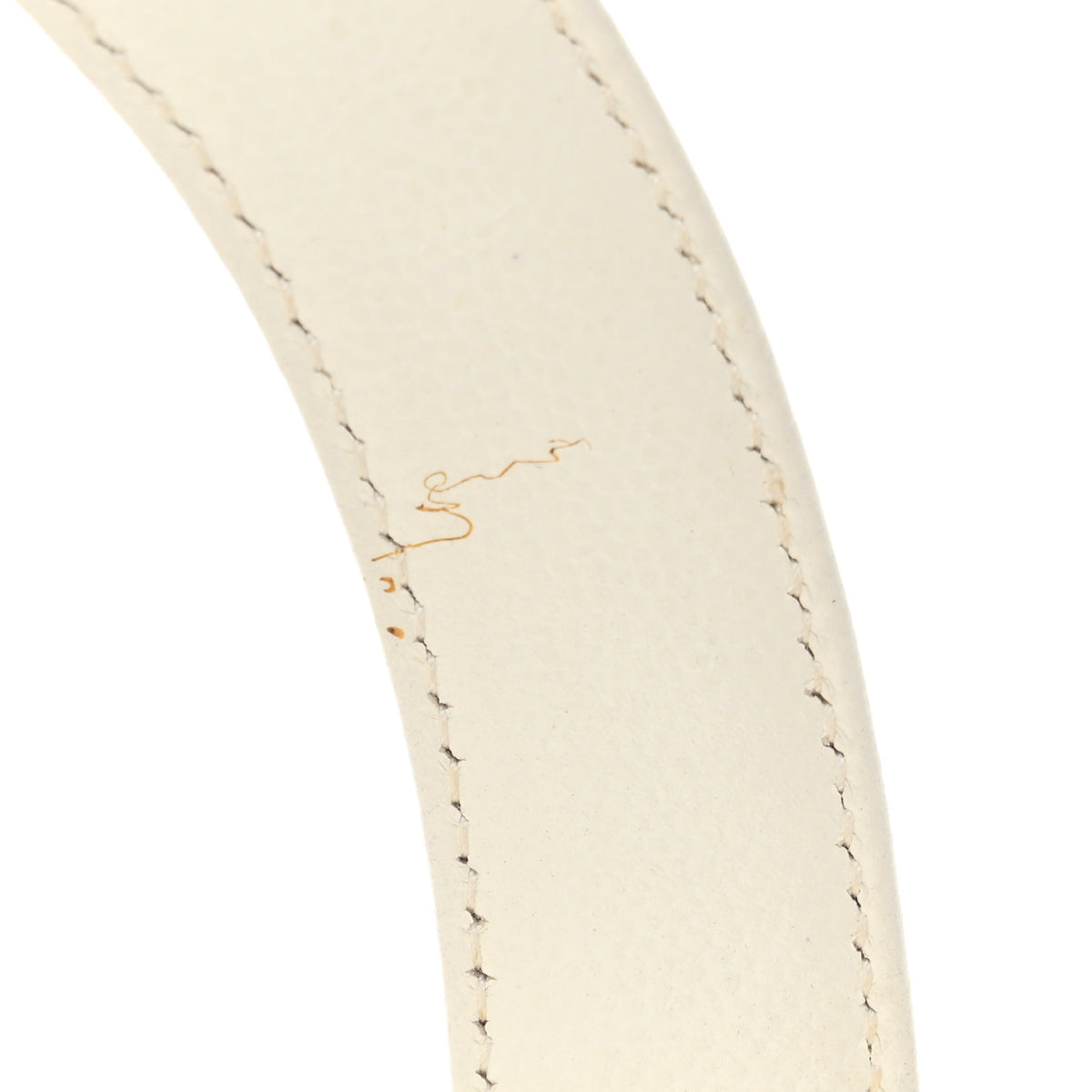 Caviar Top Handle Bag White
