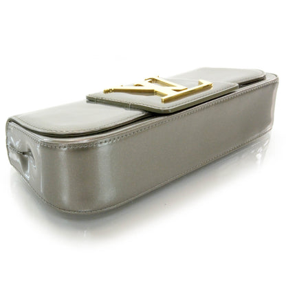 Louis Vuitton Patent Sobe Clutch Gris 6 of 15