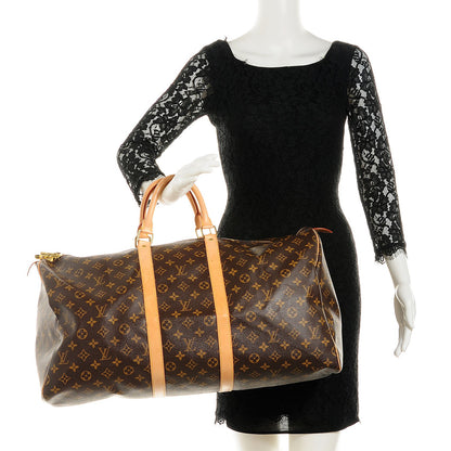 Louis Vuitton Monogram Keepall 55 2 of 7