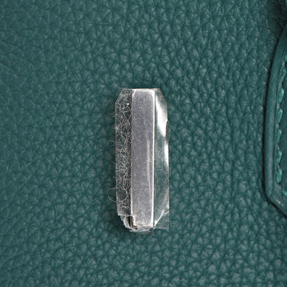 Hermes Togo Birkin 30 Malachite 15 of 32