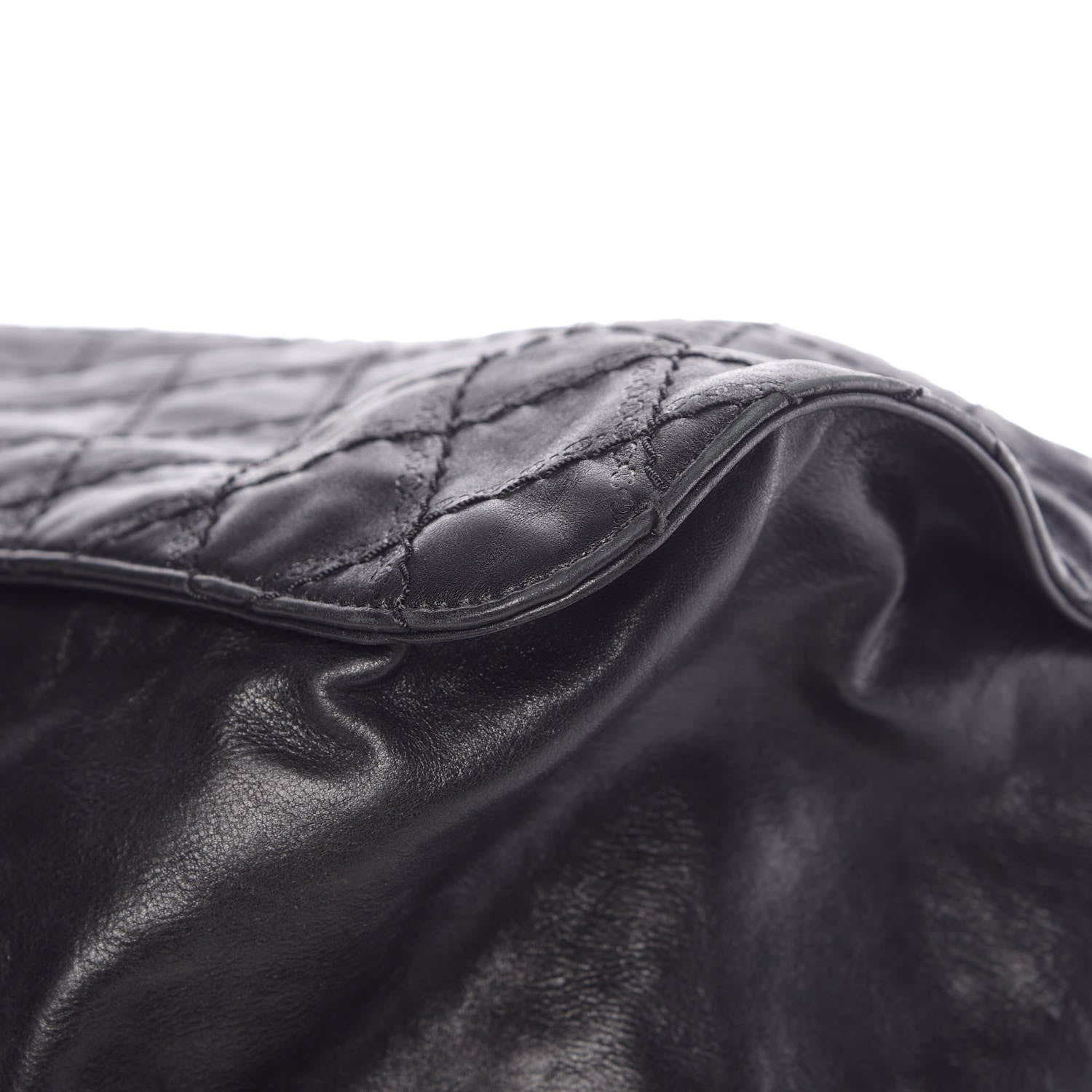 Chanel Calfskin CC Crave Tote Black 9 of 11
