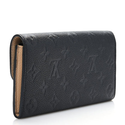 Louis Vuitton Empreinte Emilie Wallet Black Dune 3 of 8