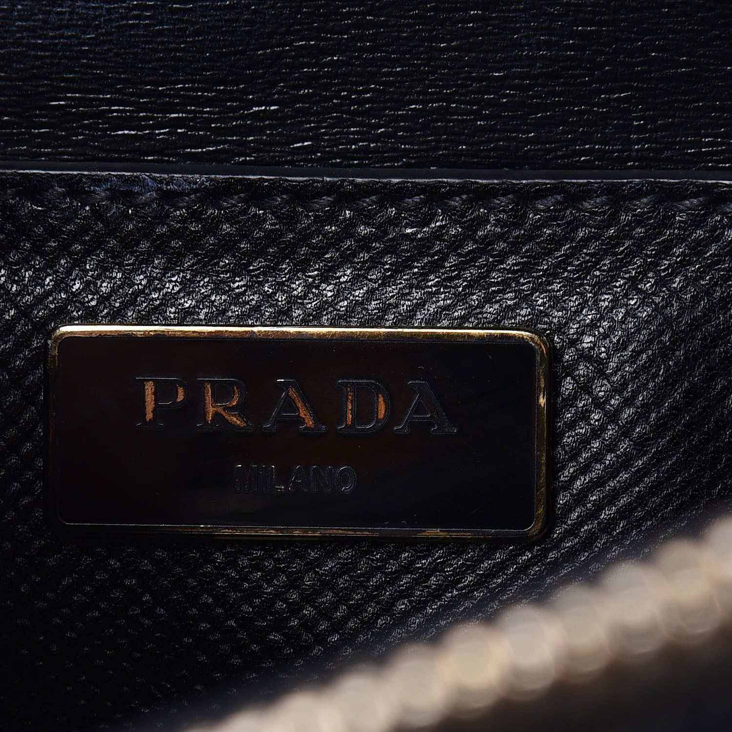 Prada Saffiano Cuir Open Promenade Tote Black 6 of 19