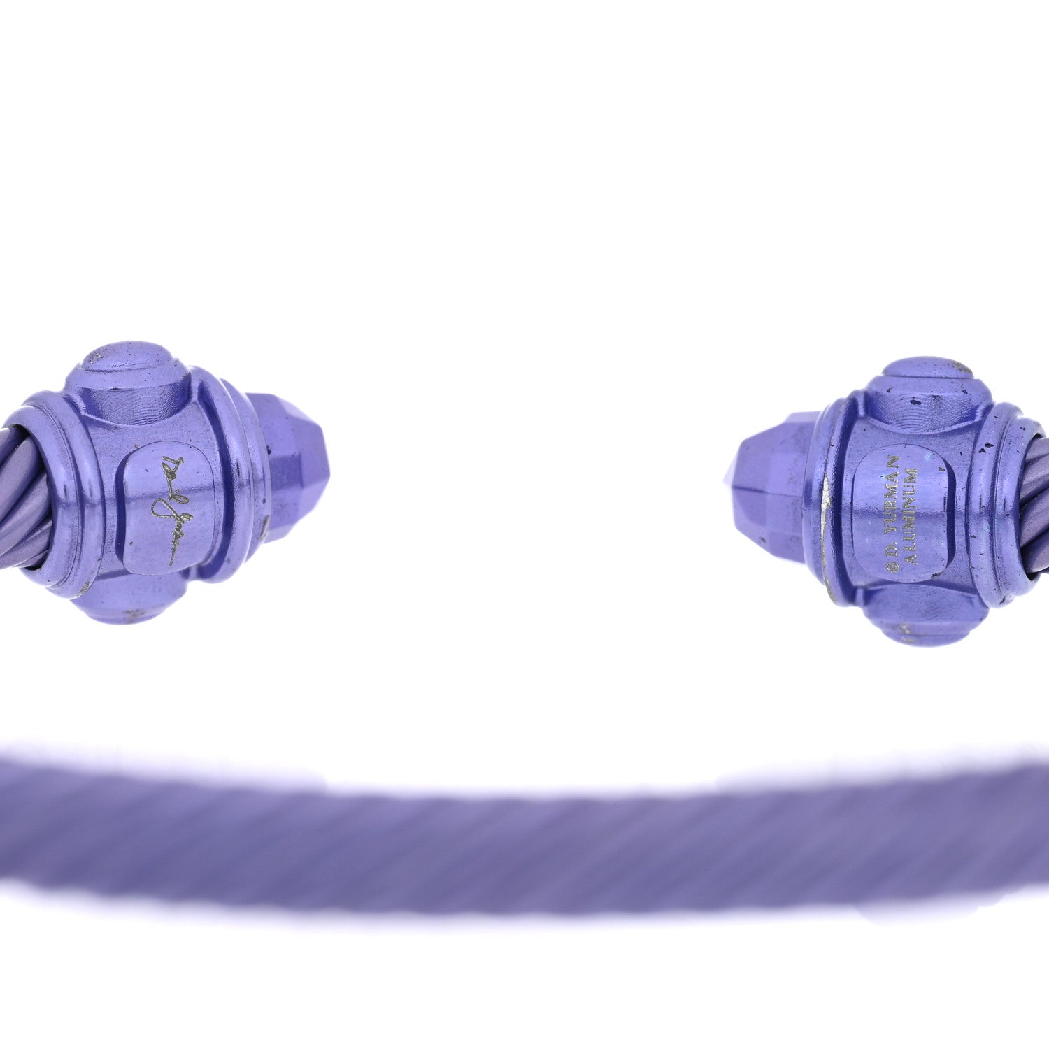 David Yurman Aluminum 5mm Renaissance Bracelet Lavender 3 of 3