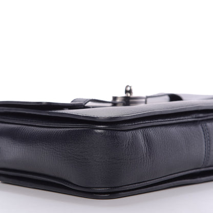 Mulberry Shiny Goatskin Bayswater Shoulder Bag Midnight 6 of 10