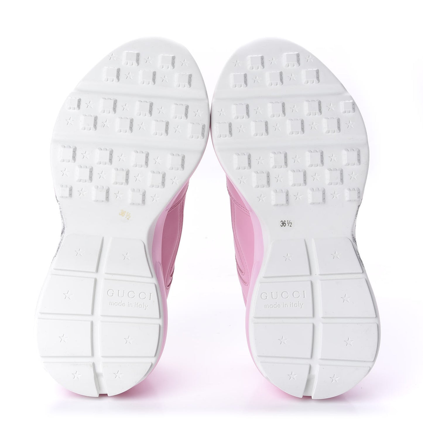 Calfskin Mystic Cat Rhyton Sneakers 36.5 Sugar Pink