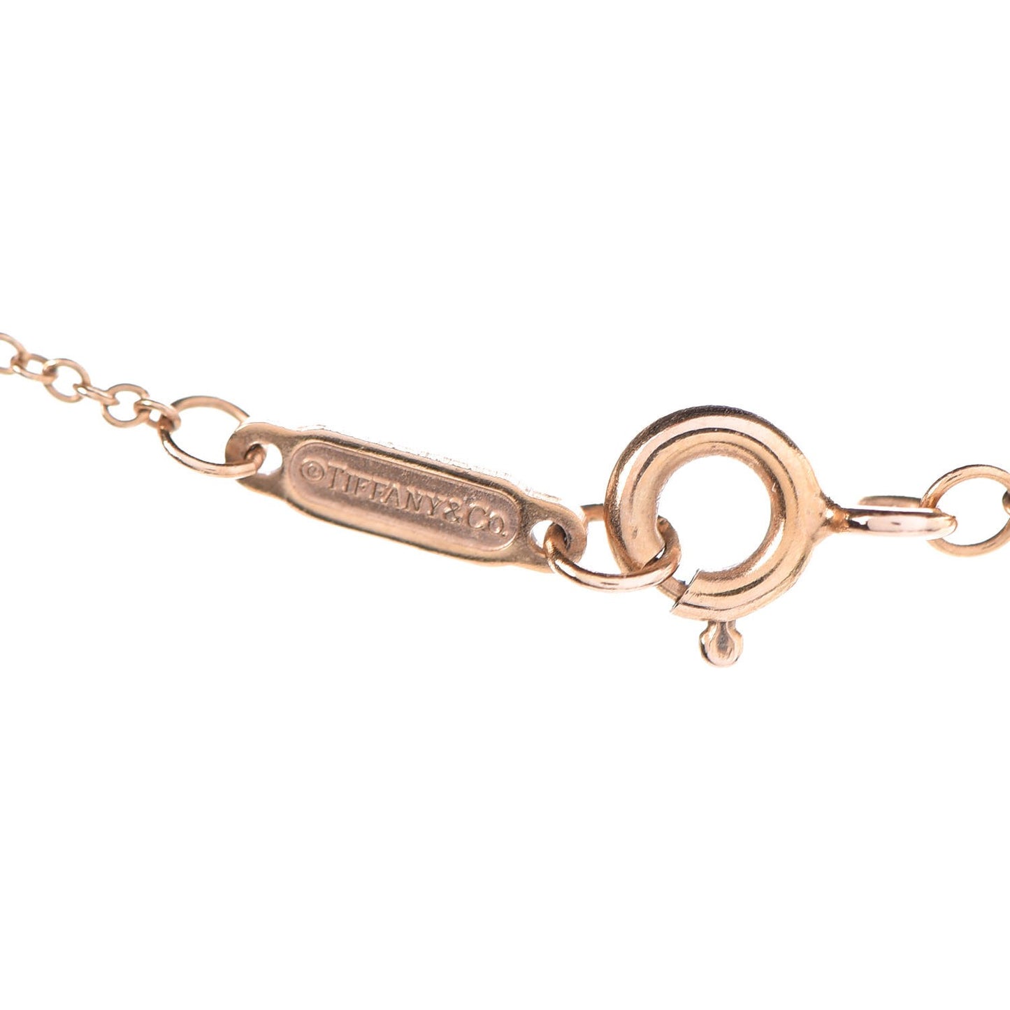 18K Rose Gold Mini Key Pendant Necklace