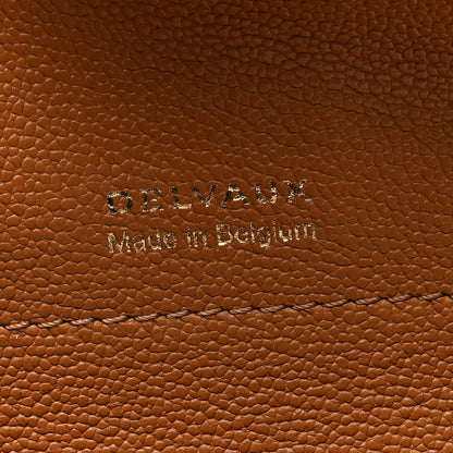 Delvaux Grained Rodeo Calfskin Brillant Compact Wallet Vegetal 7 of 8
