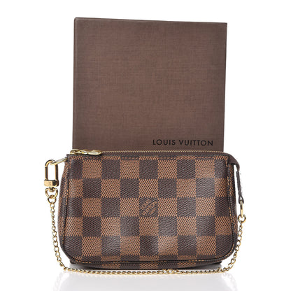 Louis Vuitton Damier Ebene Mini Pochette Accessories 7 of 7