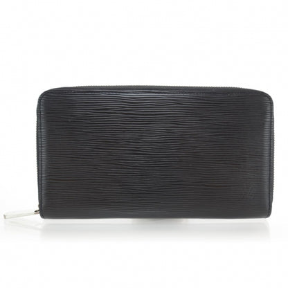 Louis Vuitton Epi Zippy Organizer Wallet Black 1 of 8