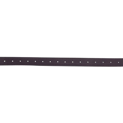 Telfar Vegan Leather Logo Belt M/L Eggplant 6 of 7