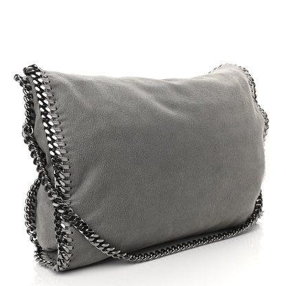 Stella McCartney Shaggy Deer Falabella Fold Over Tote Grey 2 of 8