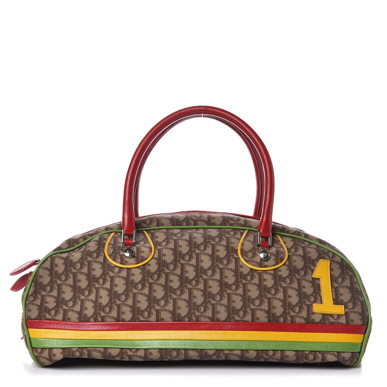 Christian Dior Monogram Rasta Bowler Beige 1 of 13