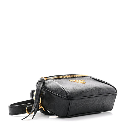 Prada Vitello Daino Belt Bag Black 4 of 12
