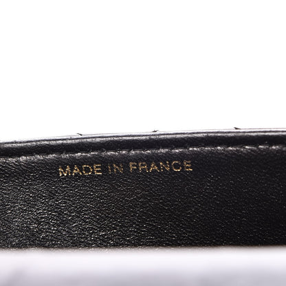 Chanel Calfskin Stitched Medium Single Flap Black 9 of 11