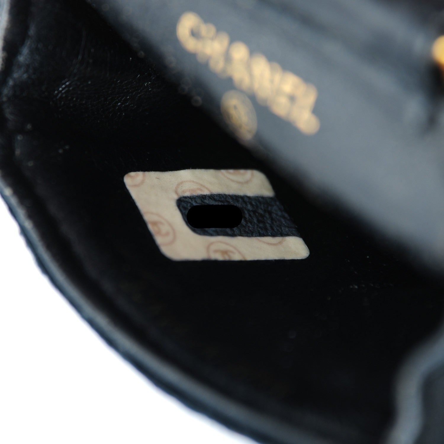 Chanel Velvet Quilted Micro Mini Flap Black 7 of 7