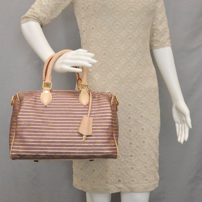 Louis Vuitton Monogram Eden Speedy Peach Peach 2 of 11