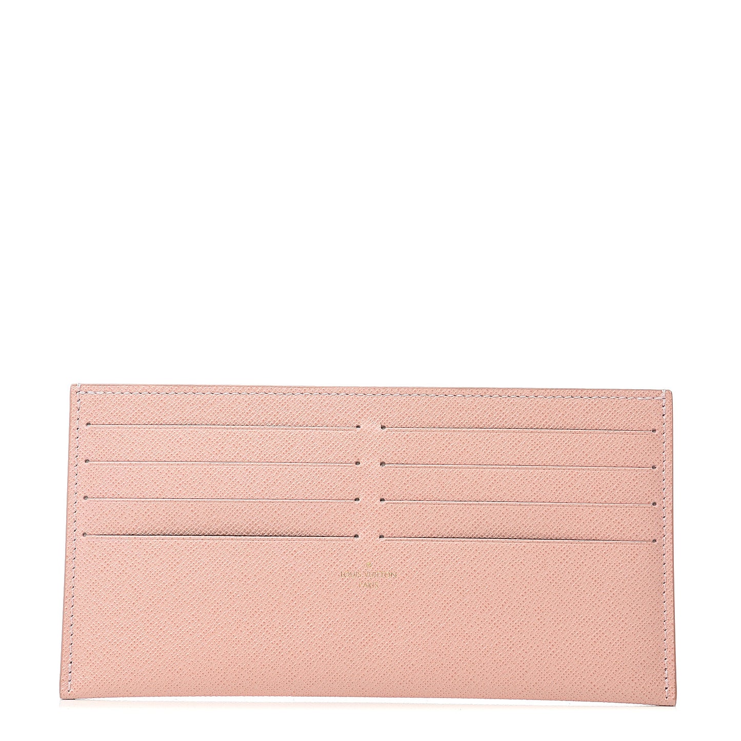 Calfskin Felicie Card Holder Insert Rose Ballerine