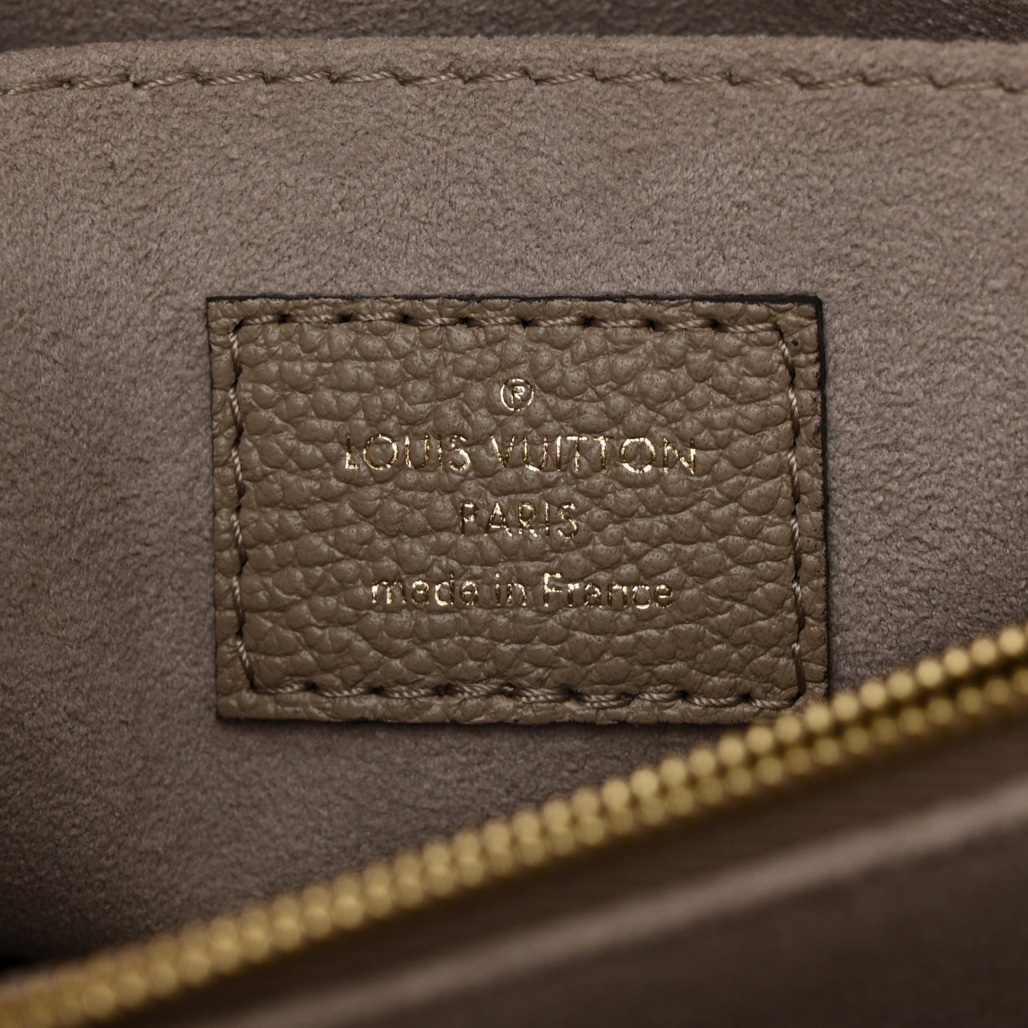 Empreinte Monogram Giant Madeleine MM Dove Grey Beige