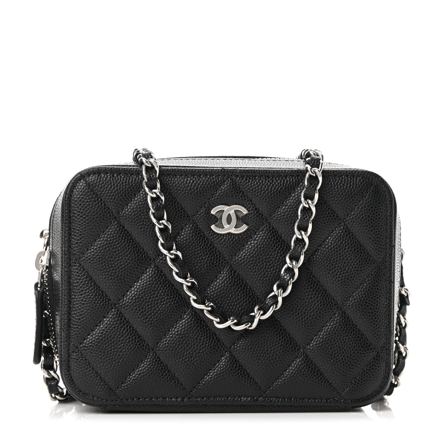 Chanel Caviar Quilted Camera Bag Black 1 of 11