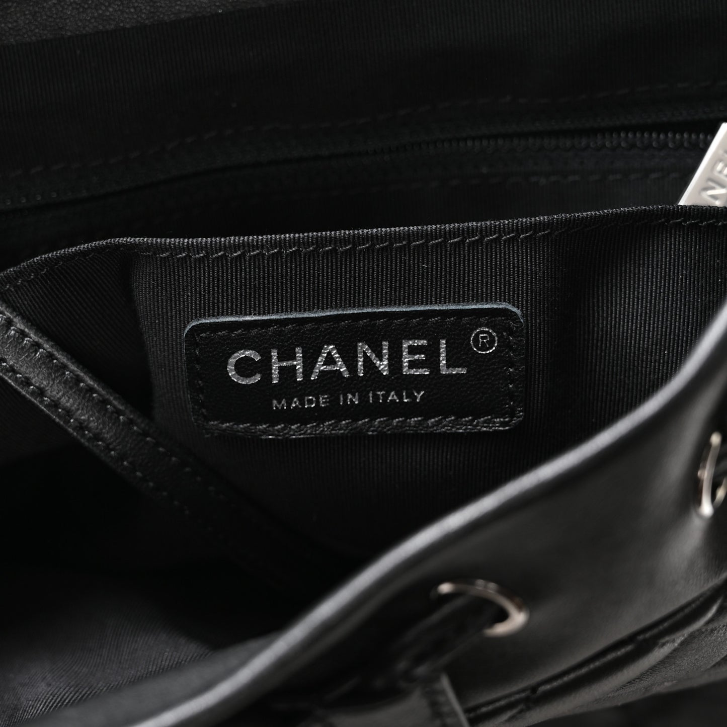 Lambskin Quilted Large Urban Spirit Backpack Black