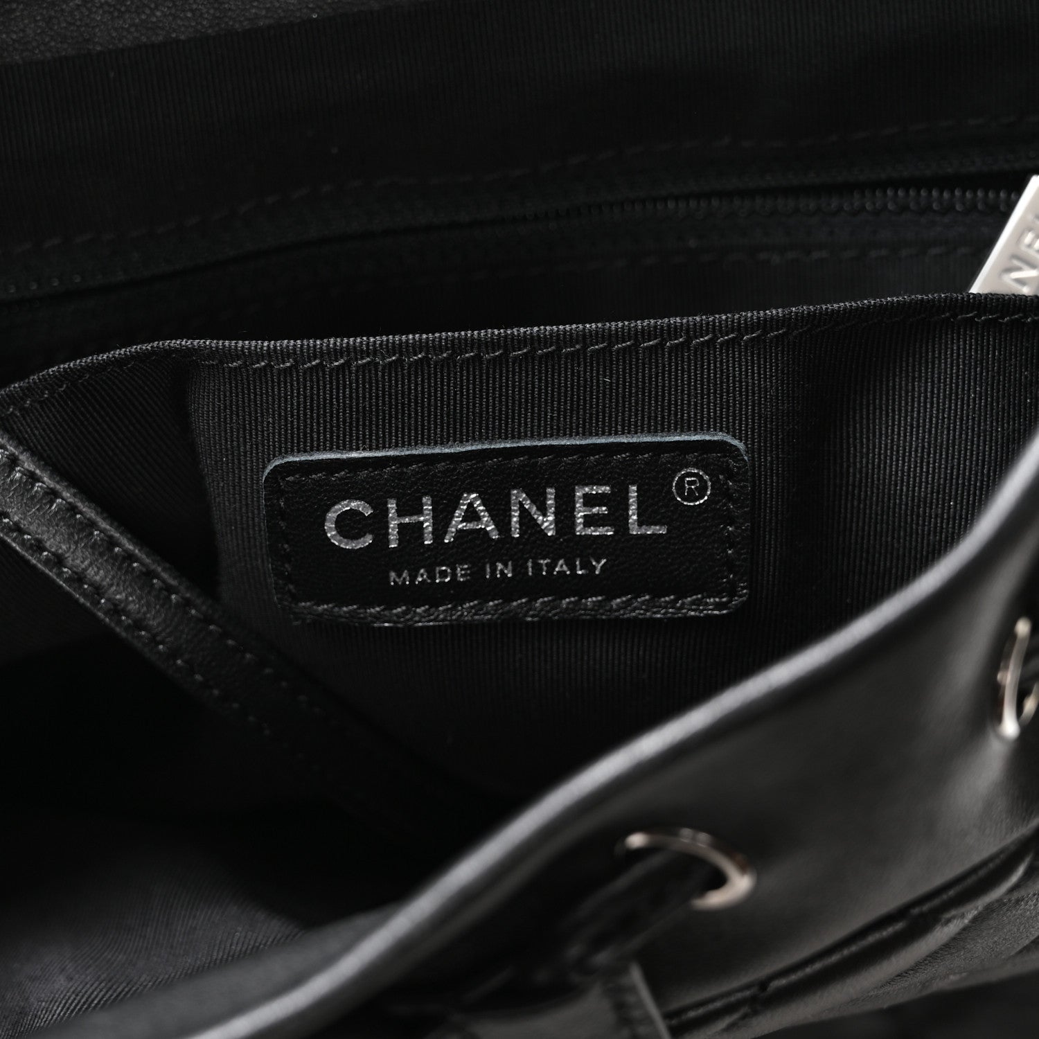 Chanel Lambskin Quilted Large Urban Spirit Backpack Black 5 of 9