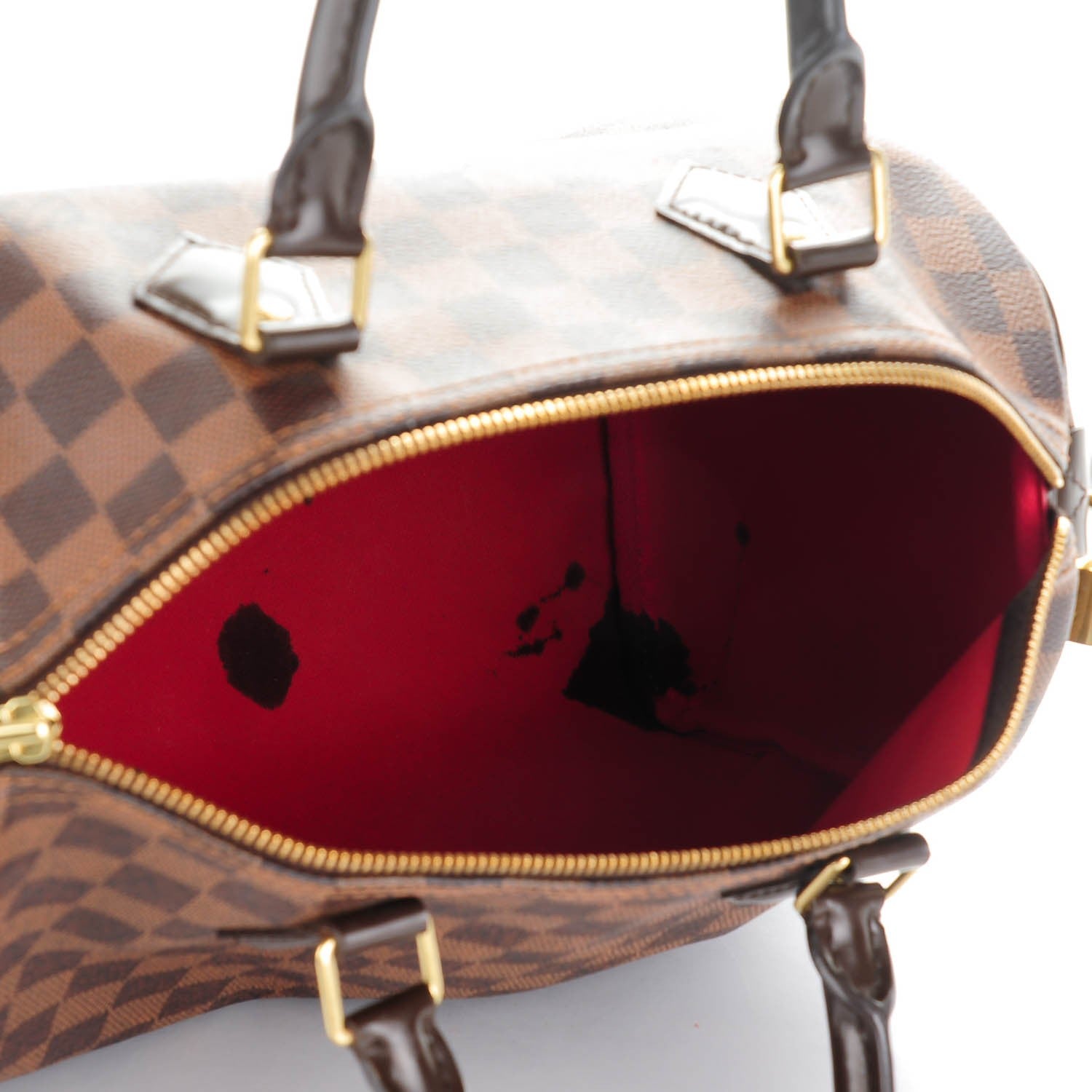 Louis Vuitton Damier Ebene Speedy 30 8 of 11