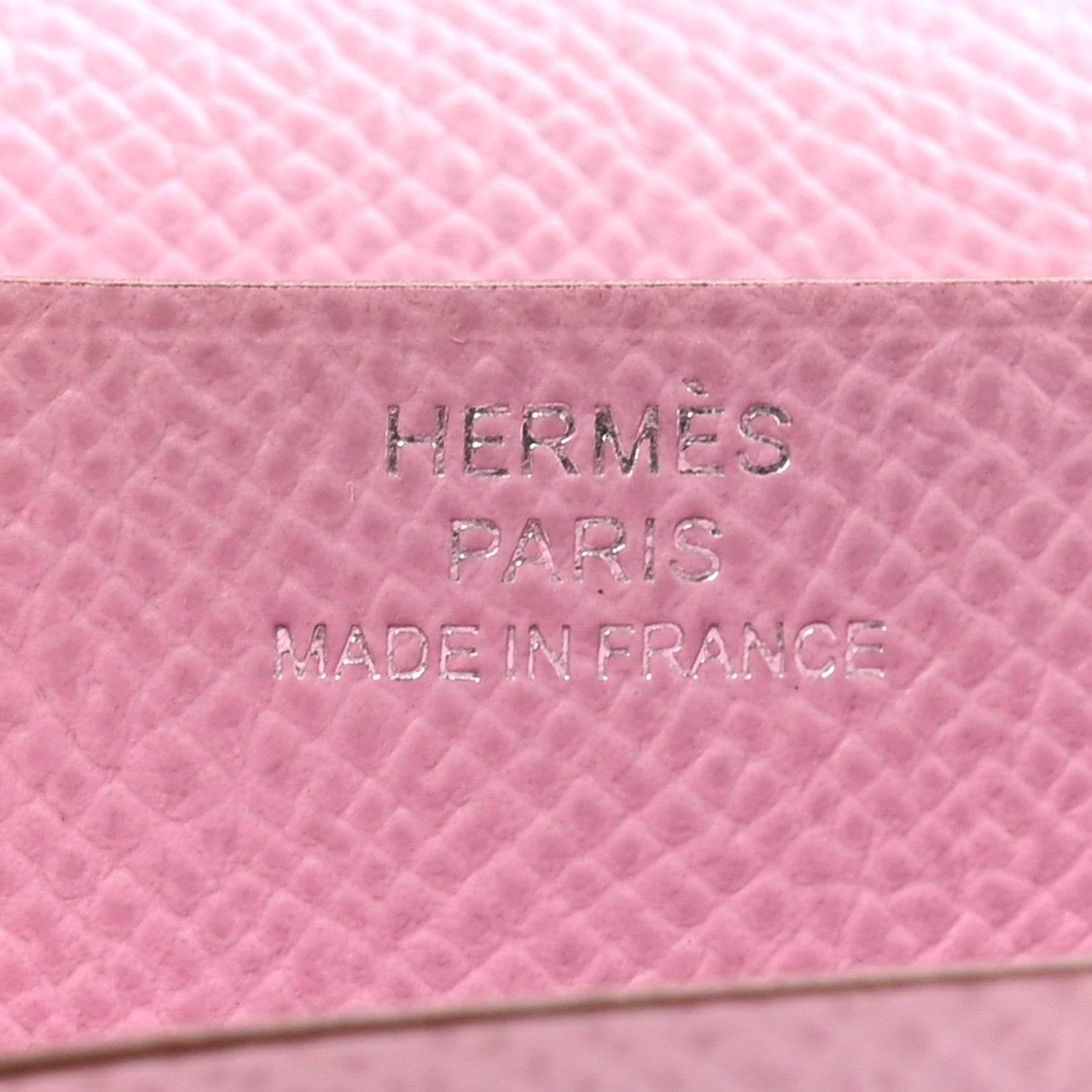 Hermes Epsom Bearn Gusset Wallet Rose Sakura 6 of 7