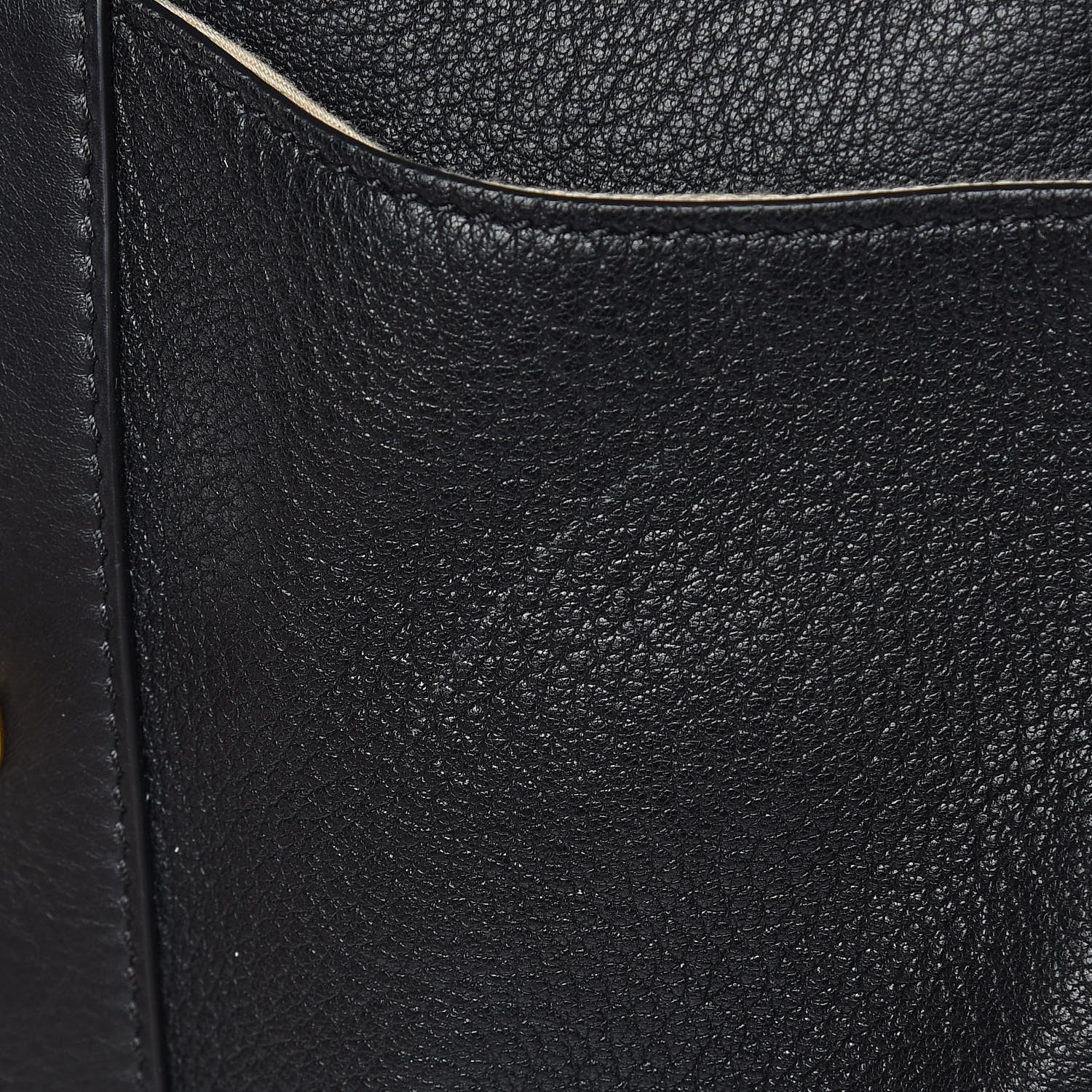 Chloe Grained Lambskin Calfskin Medium Lexa Shoulder Bag Black 11 of 19