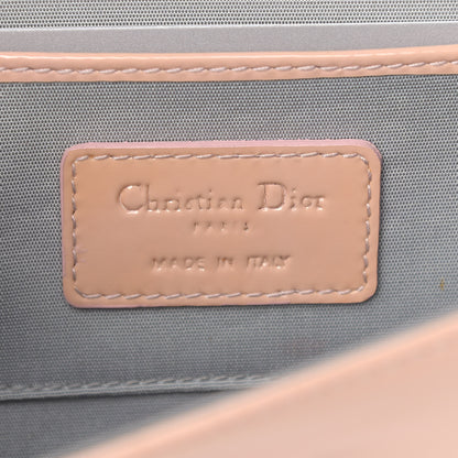 Christian Dior Patent Cannage Lady Dior Convertible Clutch Light Pink 8 of 16