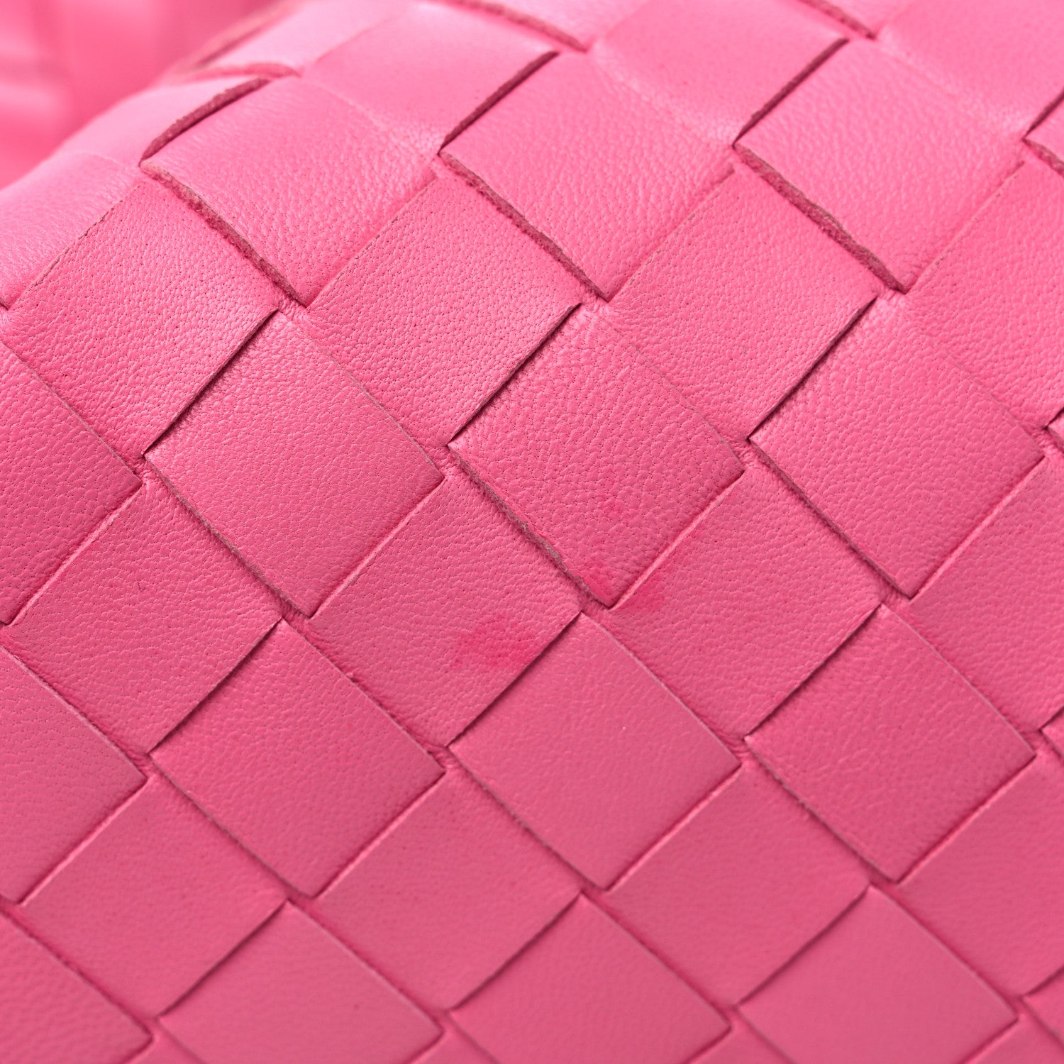 Bottega Veneta Nappa Maxi Intrecciato The Pouch Oversized Clutch Pink 10 of 11