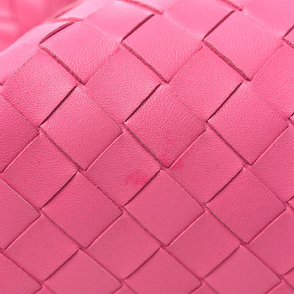 Bottega Veneta Nappa Maxi Intrecciato The Pouch Oversized Clutch Pink 10 of 11