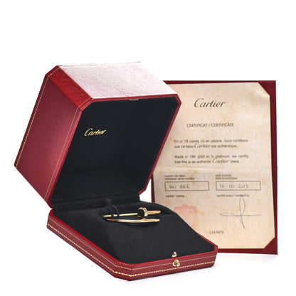 Cartier 18K Yellow Gold Juste Un Clou Bracelet 16 4 of 4