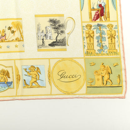 Gucci Silk Teacup Scarf Multicolor 2 of 3