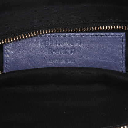 Balenciaga Agneau Giant Rose Gold Hardware 12 Flat Handle Clutch Jacynthe 7 of 7