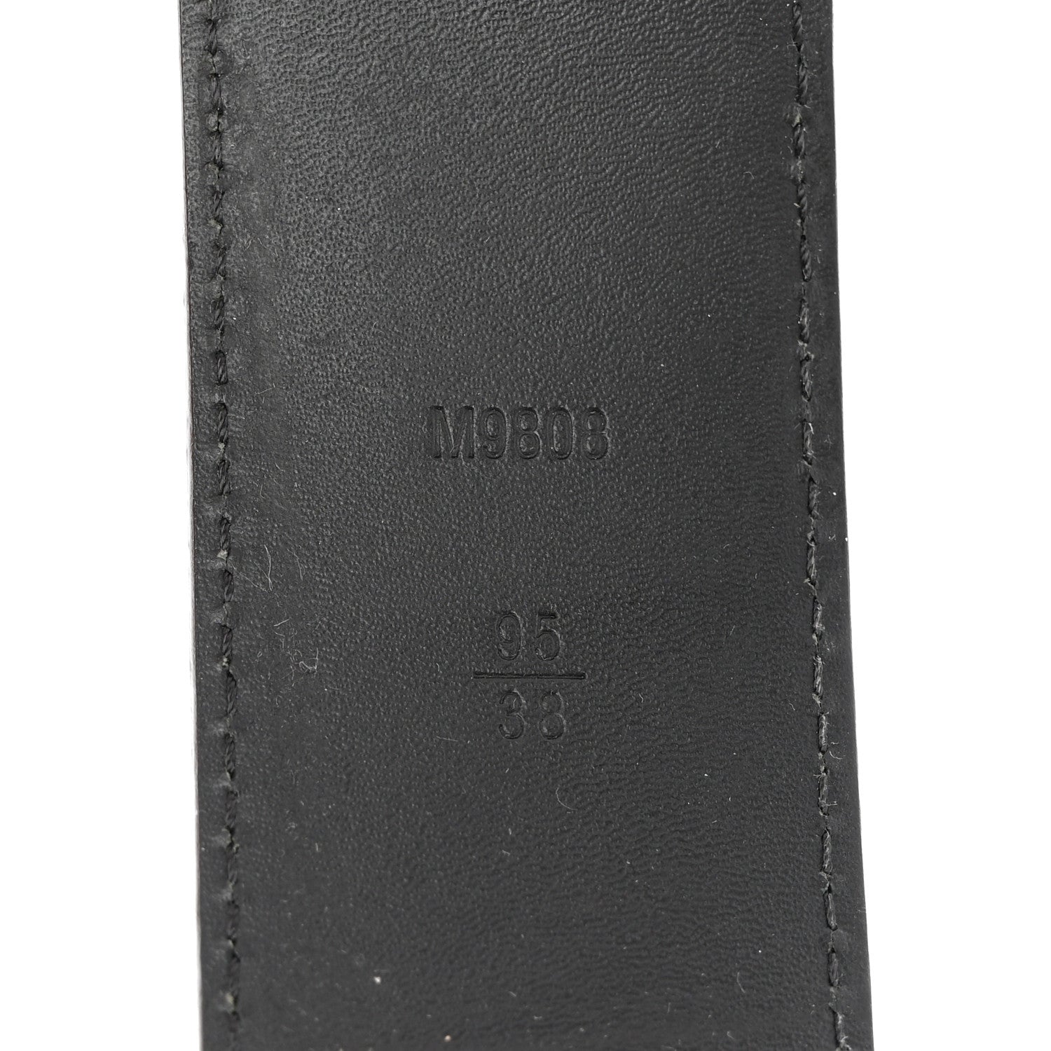 Louis Vuitton Damier Graphite 40mm LV Initiales Belt 95 38 5 of 6