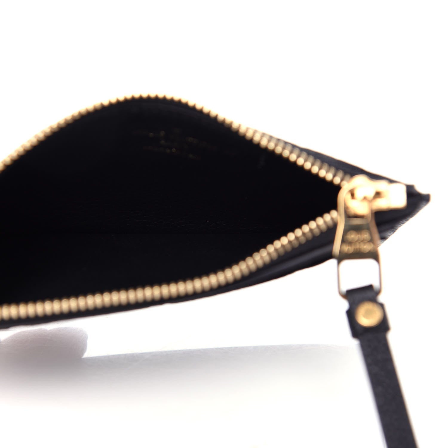 Louis Vuitton Empreinte Zipper Card Holder Black 5 of 8