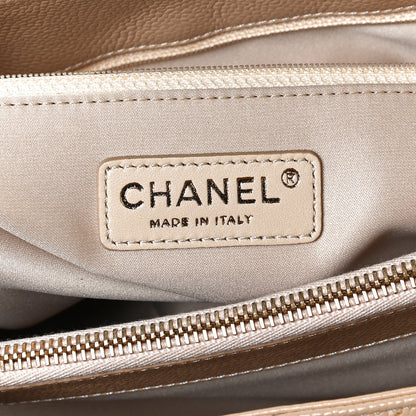 Chanel Caviar Quilted Grand Shopping Tote GST Beige Clair 6 of 11