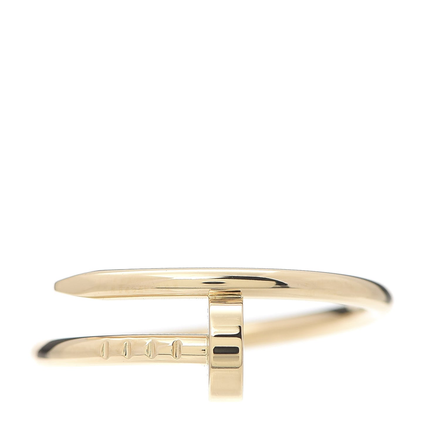 18K Yellow Gold Small Juste Un Clou Ring 54 6.75