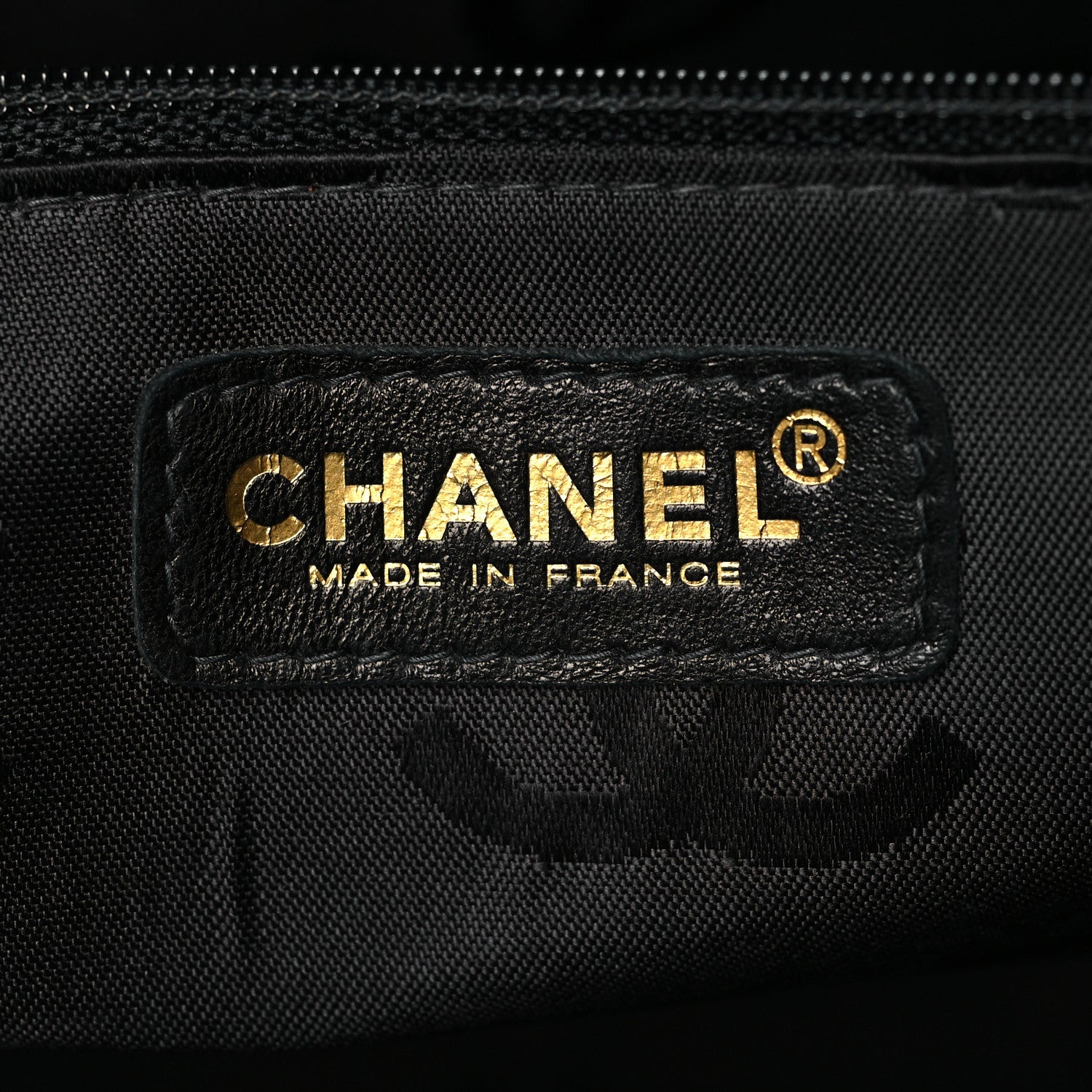 Chanel Caviar Chocolate Bar Quilted Shoulder Bag Black 7 of 11