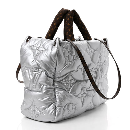 Louis Vuitton Econyl Monogram Pillow Giant Onthego GM Silver 3 of 10