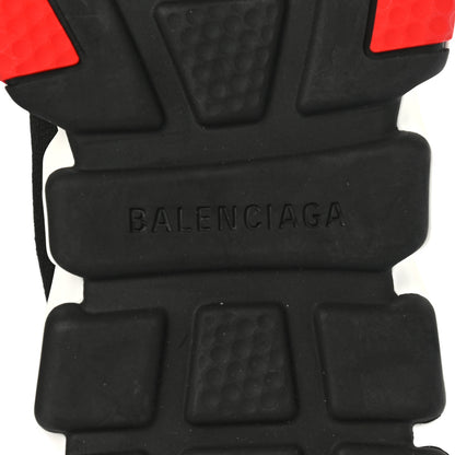 Balenciaga Neoprene Knit Womens Speed Sneakers 36 Black White Red 6 of 8