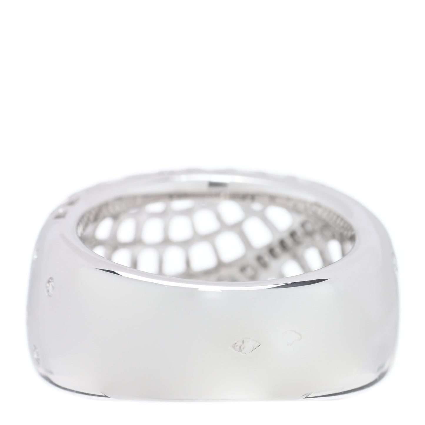 18K White Gold Diamond Nouvelle Vague Ring 54 7