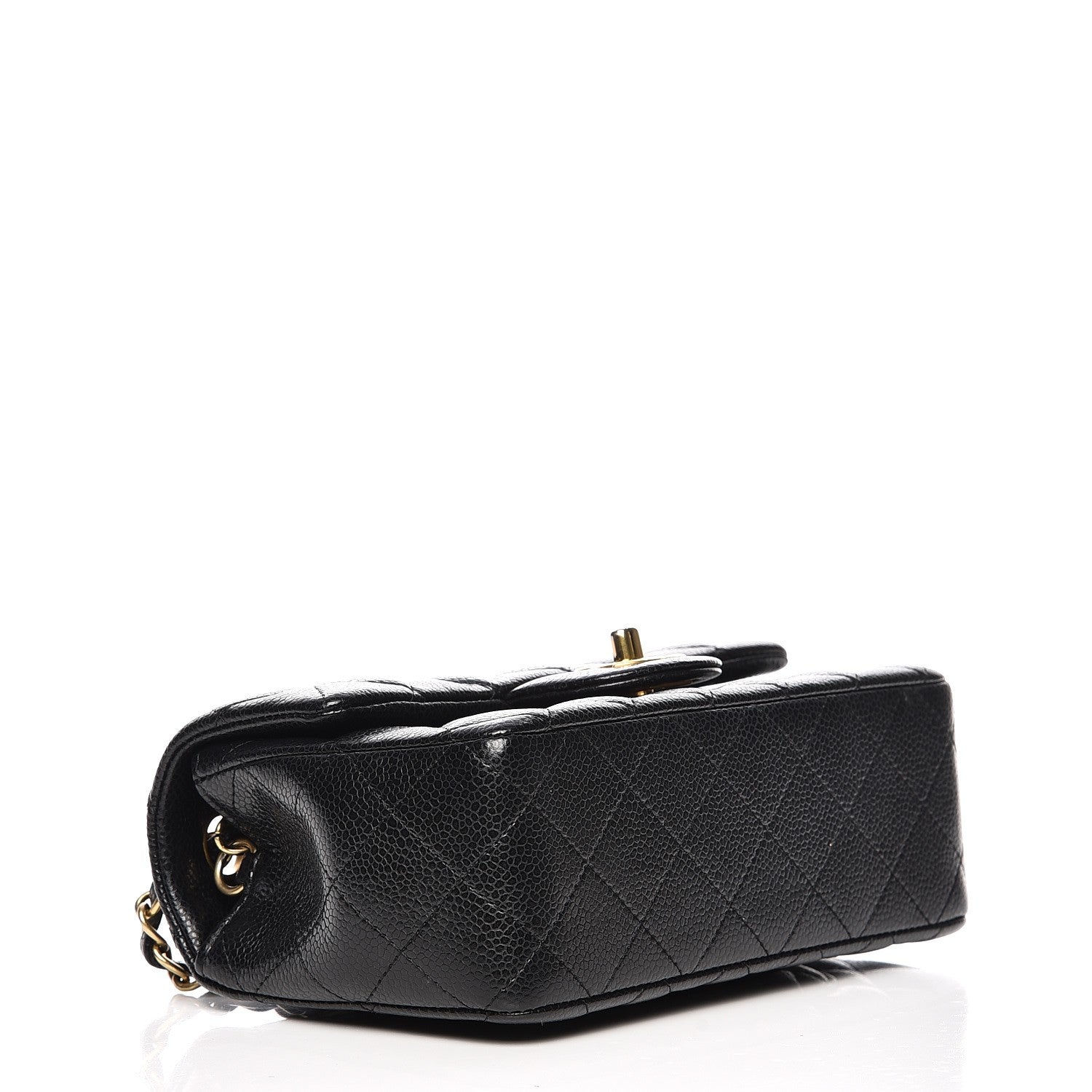 Chanel Caviar Quilted Mini Rectangular Flap Black 4 of 8
