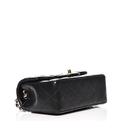 Chanel Caviar Quilted Mini Rectangular Flap Black 4 of 8