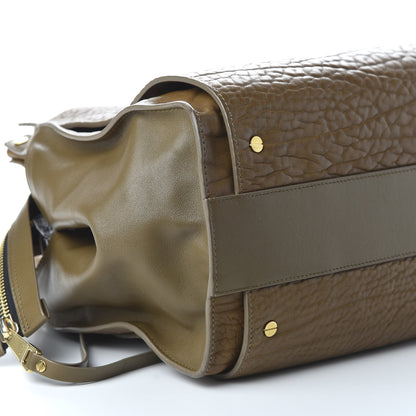 Chloe Pebbled Calfskin Dree Shoulder Bag Nut 6 of 9